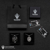 Blessed Virgin Mary Madonna and Infant Jesus Necklace - BGCOPPER