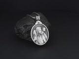 The Good Shepherd Sterling Silver Necklace - Sacred Symbol of Christ's Loving Care - John 10:14