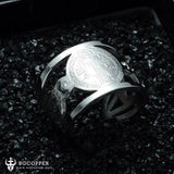 Saint Benedict Open Adjustable Ring - BGCOPPER