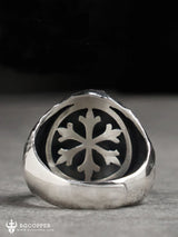 Handmade Vintage Spartan 925K Sterling Silver Size Adjustable Ring - BGCOPPER