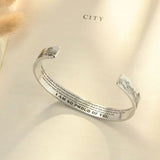 To My Granddaughter, I Am So Proud of You Bracelet - BGCOPPER