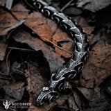 Jormungdandr Bracelet,the symbol for the eternal cycle of life - BGCOPPER