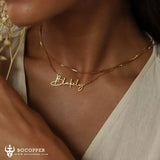 Personalized Name Necklace • Perfect Gift - BGCOPPER