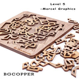 Bgcopper Mind Bending Octagonal Fractal Puzzle - BGCOPPER