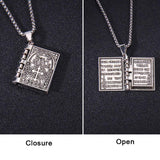 Holy Bible Book Necklace Religion Gift - BGCOPPER