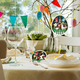 WOODEN EASTER DECOR LED LIGHT - BGCOPPER