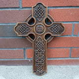 Celtic Cross Wood carving - BGCOPPER