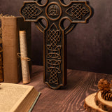 Celtic Cross Wood carving - BGCOPPER