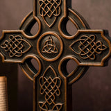 Celtic Cross Wood carving - BGCOPPER
