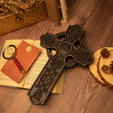 Celtic Cross Wood carving - BGCOPPER