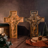 BGCOPPER Ascension of Jesus wood carving cross —The best gifts for Easter - BGCOPPER