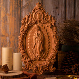 2023 New Religious gift with rich details of the wooden statue of Our Lady of Guadalupe - BGCOPPER
