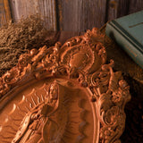 2023 New Religious gift with rich details of the wooden statue of Our Lady of Guadalupe - BGCOPPER