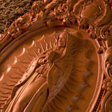 2023 New Religious gift with rich details of the wooden statue of Our Lady of Guadalupe - BGCOPPER