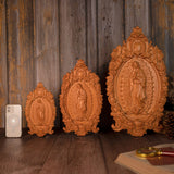 2023 New Religious gift with rich details of the wooden statue of Our Lady of Guadalupe - BGCOPPER