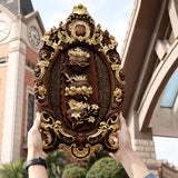 Three Sacred Hearts of the Holy Family | Solid Wood Carving Gift - BGCOPPER