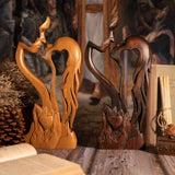 Bgcopper Love Eternal Wood Ornaments Gift - BGCOPPER