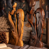 Bgcopper Love Eternal Wood Ornaments Gift - BGCOPPER
