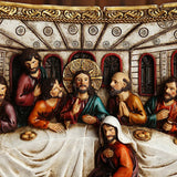 The Last Supper 3D relief pendant - BGCOPPER