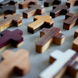 Handmade Wooden Pocket Crosses - BGCOPPER