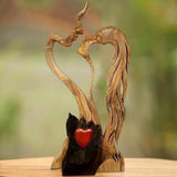 Love Eternal Wood Ornaments - BGCOPPER