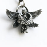 Seraphim Angel Pendant Necklace Angel Wings Amulet - BGCOPPER