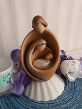 Nativity Scene Holy Family Carved - BGCOPPER