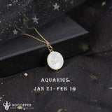 Titanium steel constellation symbol necklace - BGCOPPER