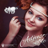 🎁Early Christmas Sale--30% Off🎄💘Adjustable Cute Dinosaur Ring - BGCOPPER