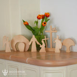 Easter Scene Wooden Decoration - BGCOPPER