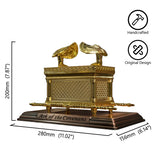The Ark Of the Covenant Home Decoration Christian Decor Religious Gift(Gold plated copper) - BGCOPPER