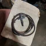 Bgcopper Twisted Cross Necklace - Gifts for Him/ Her - BGCOPPER