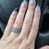 Forget me not rings. Multible wearing adjustable combinations - BGCOPPER