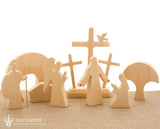 Easter Scene Wooden Decoration - BGCOPPER