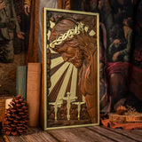 Plaque commemorating Good Friday, remembering the meaning of Jesus' crucifixion - BGCOPPER