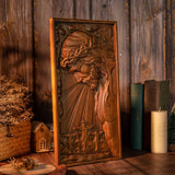 Plaque commemorating Good Friday, remembering the meaning of Jesus' crucifixion - BGCOPPER