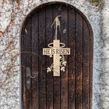 2022 New Easter Wooden Pendant he is risen - BGCOPPER