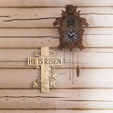 2022 New Easter Wooden Pendant he is risen - BGCOPPER