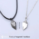 2022 Couple Gift - Magnetic Heart Necklaces - BGCOPPER