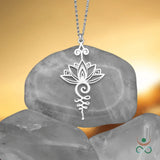 Unalome Lotus Necklace - BGCOPPER