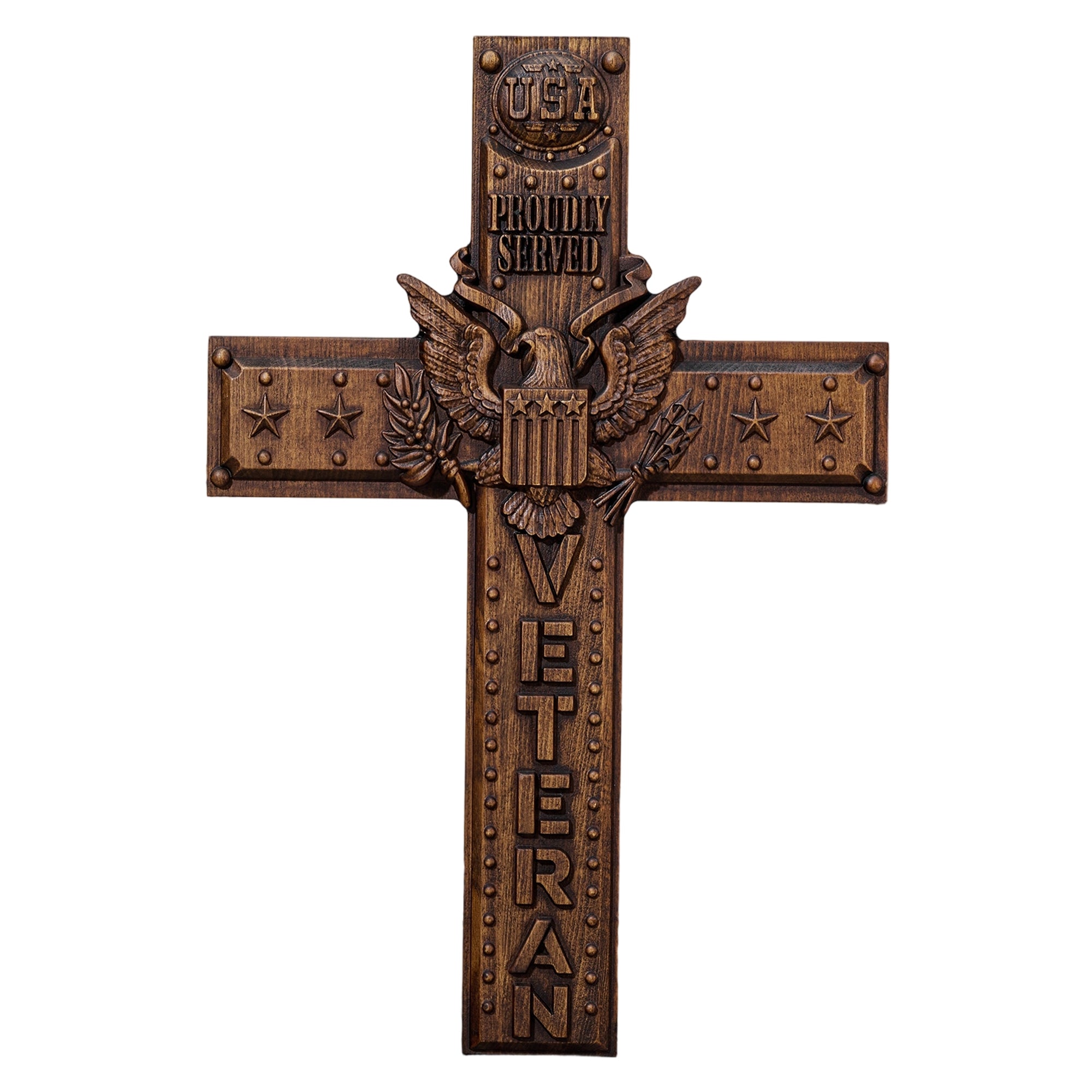 Veteran Cross craftsmanship detail