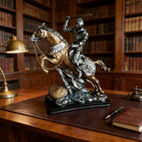 Roman Warrior in Armor Resin Statue