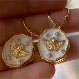 Angel Closure Album Box Necklace - Pet lover gift