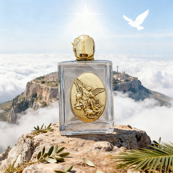 Exclusive Handcrafted St. Benedict Holy Water Bottle: A Vessel of Blessing & Protectionsbs