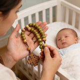 Natural Wood Rosary: A Sacred Token Woven From Faith & Creation