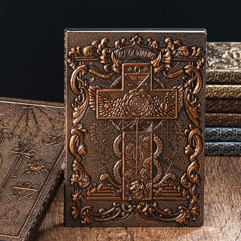 Vintage cross embossed notebook, the most personalized back-to-school gift