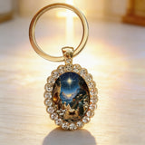 Nativity Scene Pendant & Keychain: A Radiant Tribute to the First Christmas