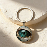 Vintage Mystic Eye Keychain: A Symbol of Protection and Mystique