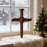 Nail Cross Wooden Wall Art: A Christian Symbol of Sacrifice & Redemption