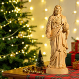 Sacred Heart of Jesus Wooden Statue: A Tribute to Unfailing Love